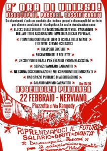 Sabato 22/02 Assemblea del comitato